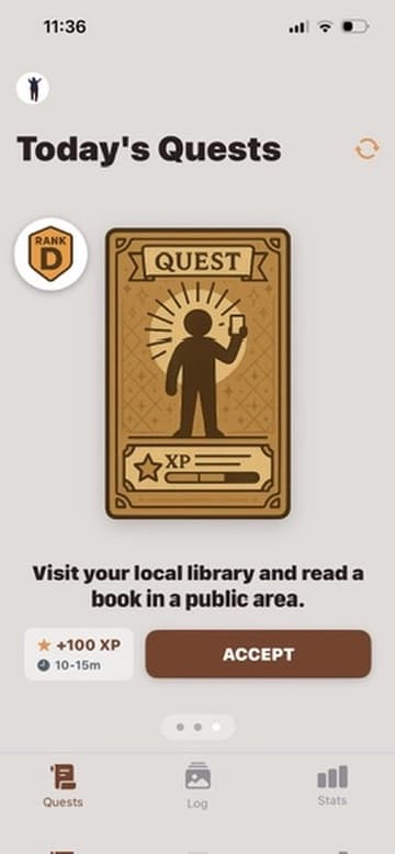 Solo Quest XP - Daily Quests Screen 6