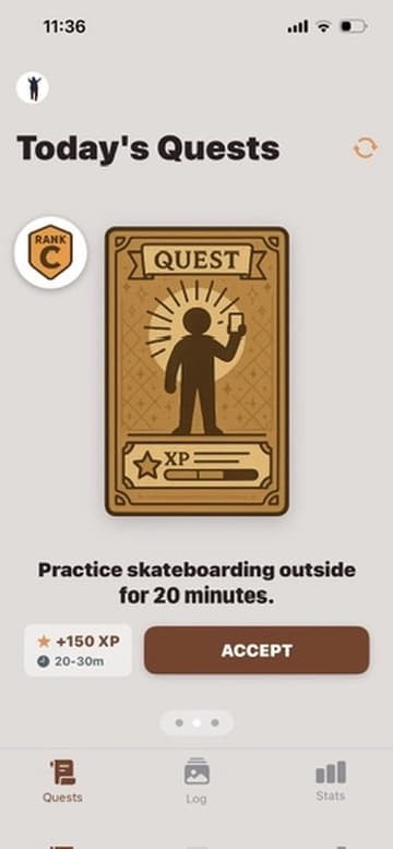 Solo Quest XP - Daily Quests Screen 8